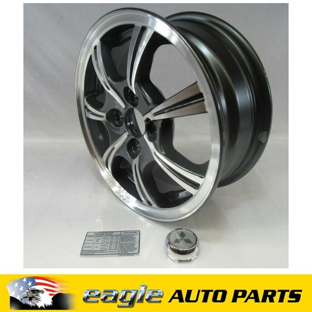 MITSUBISHI RG COLT 1.5L ES 5DR HATCH 14" X 5.5" ALLOY MAG WHEEL 2006 - 2008