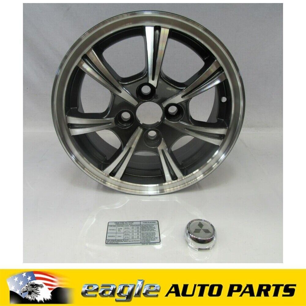 MITSUBISHI RG COLT 1.5L ES 5DR HATCH 14" X 5.5" ALLOY MAG WHEEL 2006 - 2008