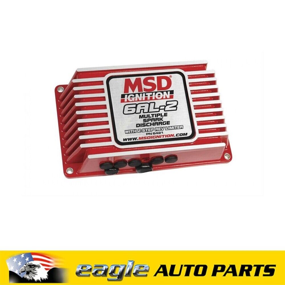 MSD 6AL-2 Ignition Box With Rev Limiter Ignition Control # MSD6421