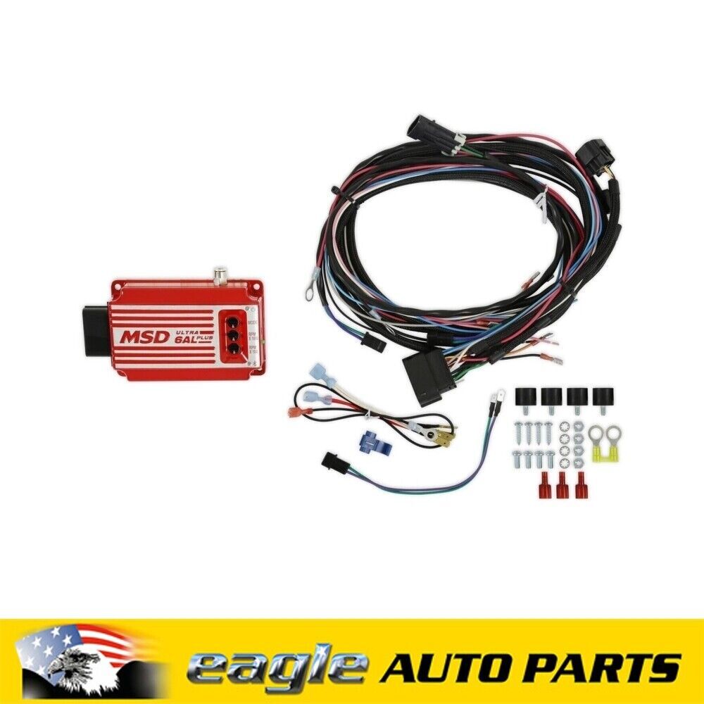 MSD Ultra 6AL Plus Ignition Box Red # MSD6523