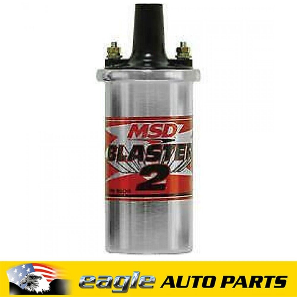 MSD Blaster 2 Ignition Coil Chrome 45,000 V # MSD8200