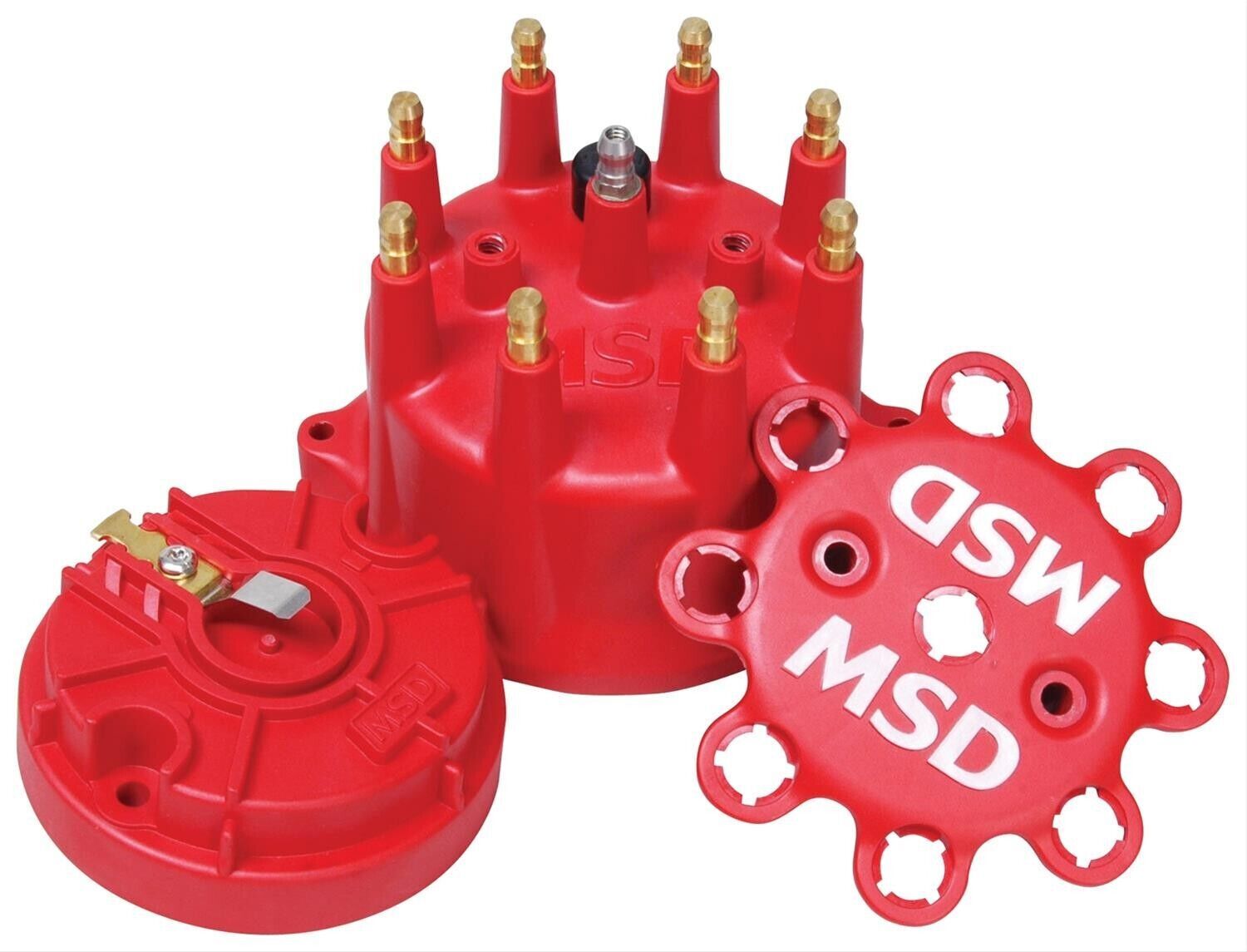 MSD Red Cap / Rotor Kit Small Diameter Cap, PN 8431 & Rotor, PN 8467 # MSD84315