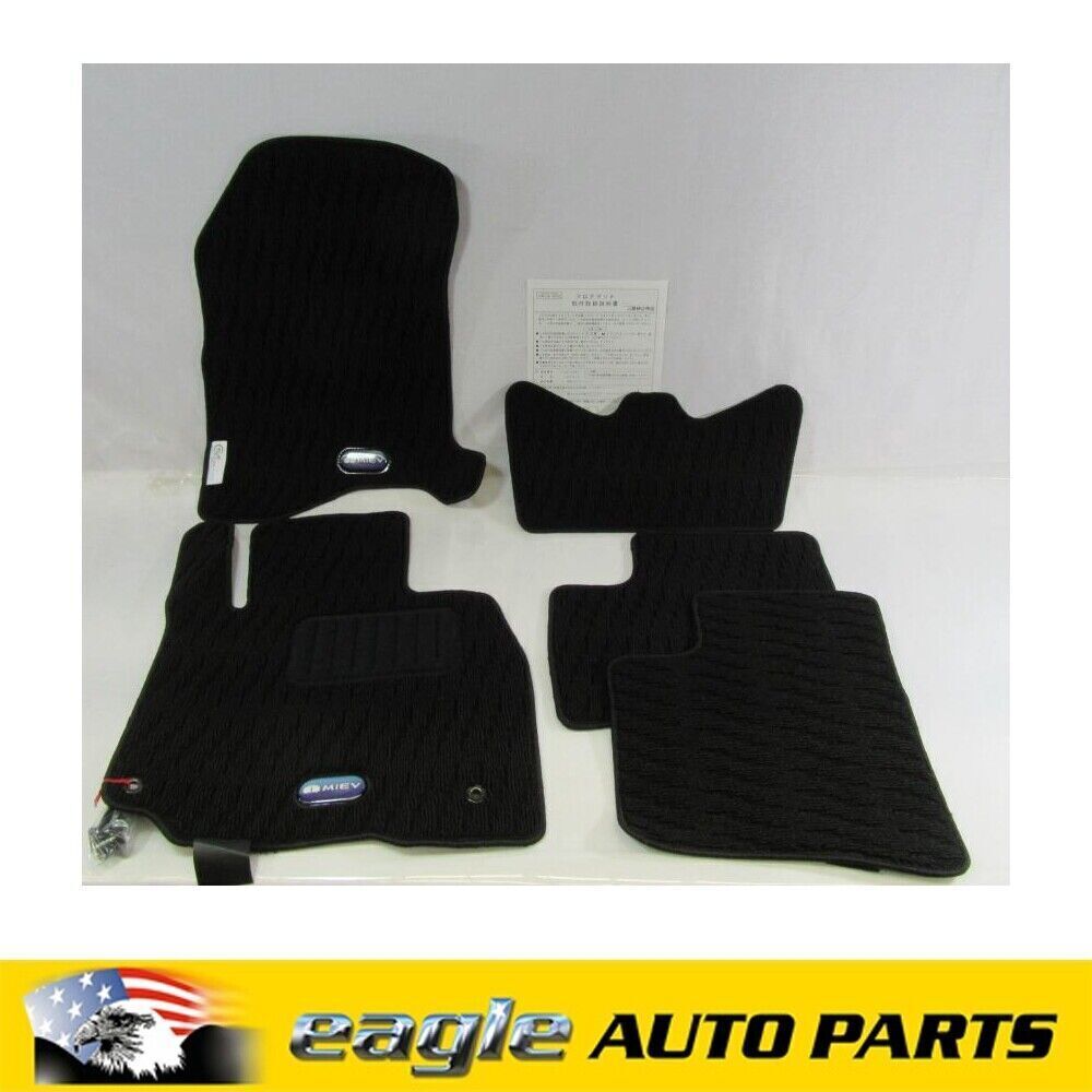 MITSUBISHI GA I-MIEV ELECTRIC 5DR HATCH FRONT & REAR FLOOR MATS 2010 2011