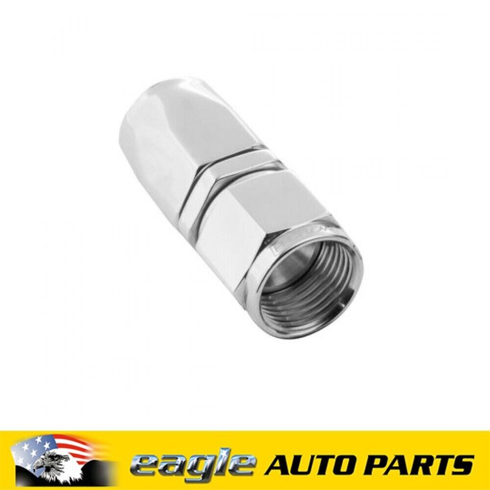 PFE Straight Fitting Hose End -08AN Silver # PFE101-08P