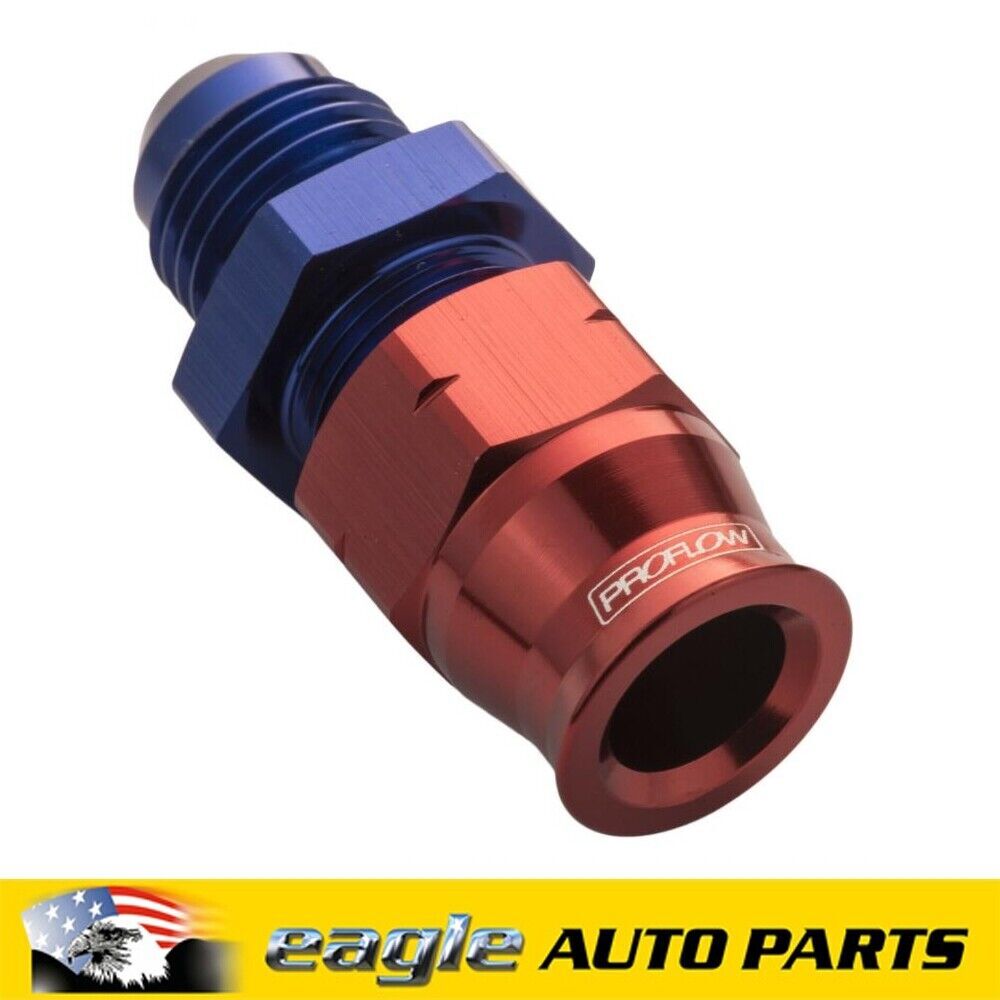 PFE Fittings 1/2" Tube To Male -08AN Fitting Adaptor Blue/Red # PFE108-08