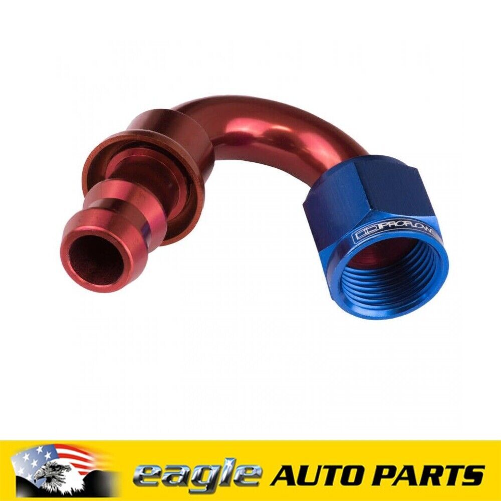 PFE Fittings 150 Degree Push On Fitting Hose End -04AN  # PFE405-04