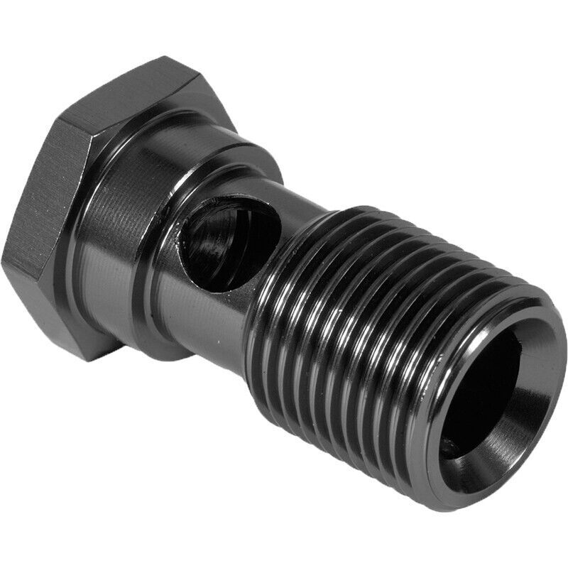 Proflow Fitting Banjo Bolt 9/16 x 24 Thread, Black # PFE722-06BK