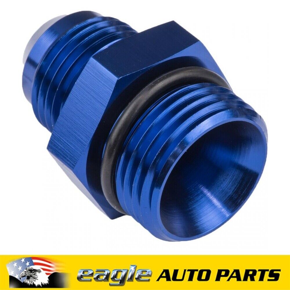 PFE Fittings Straight Fitting -06AN To -10AN O-Ring Port Blue  # PFE920-06-10