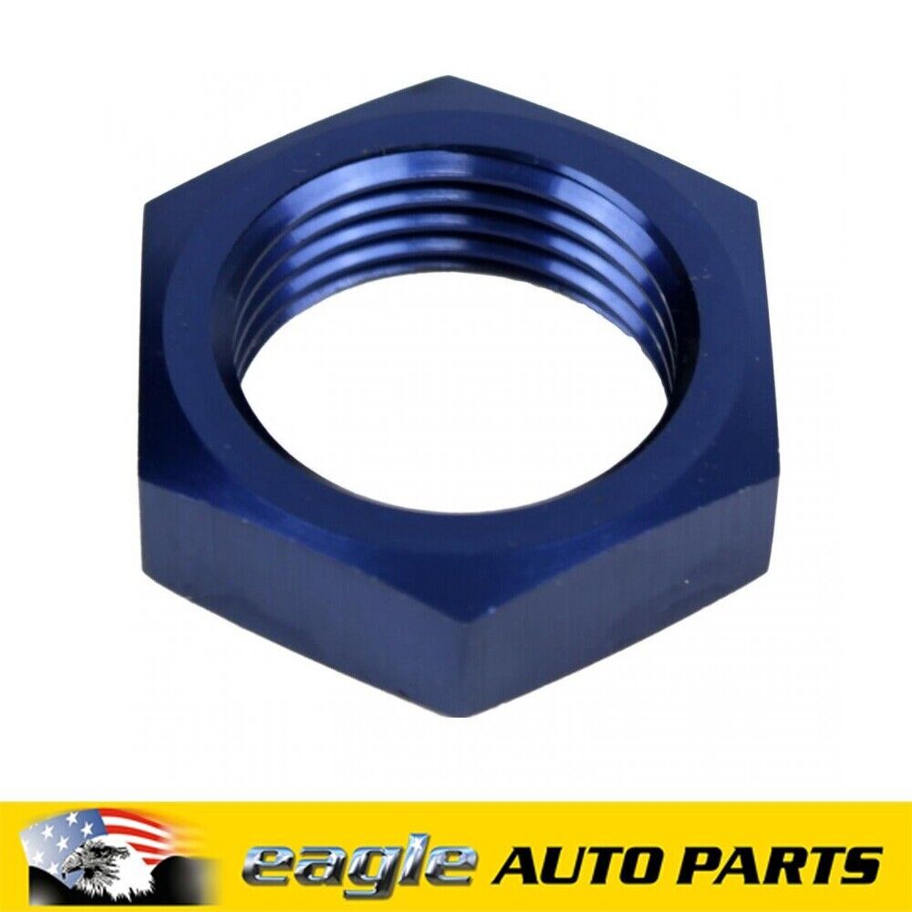 PFE Fittings Bulkhead Nut -08AN Blue  # PFE924-08