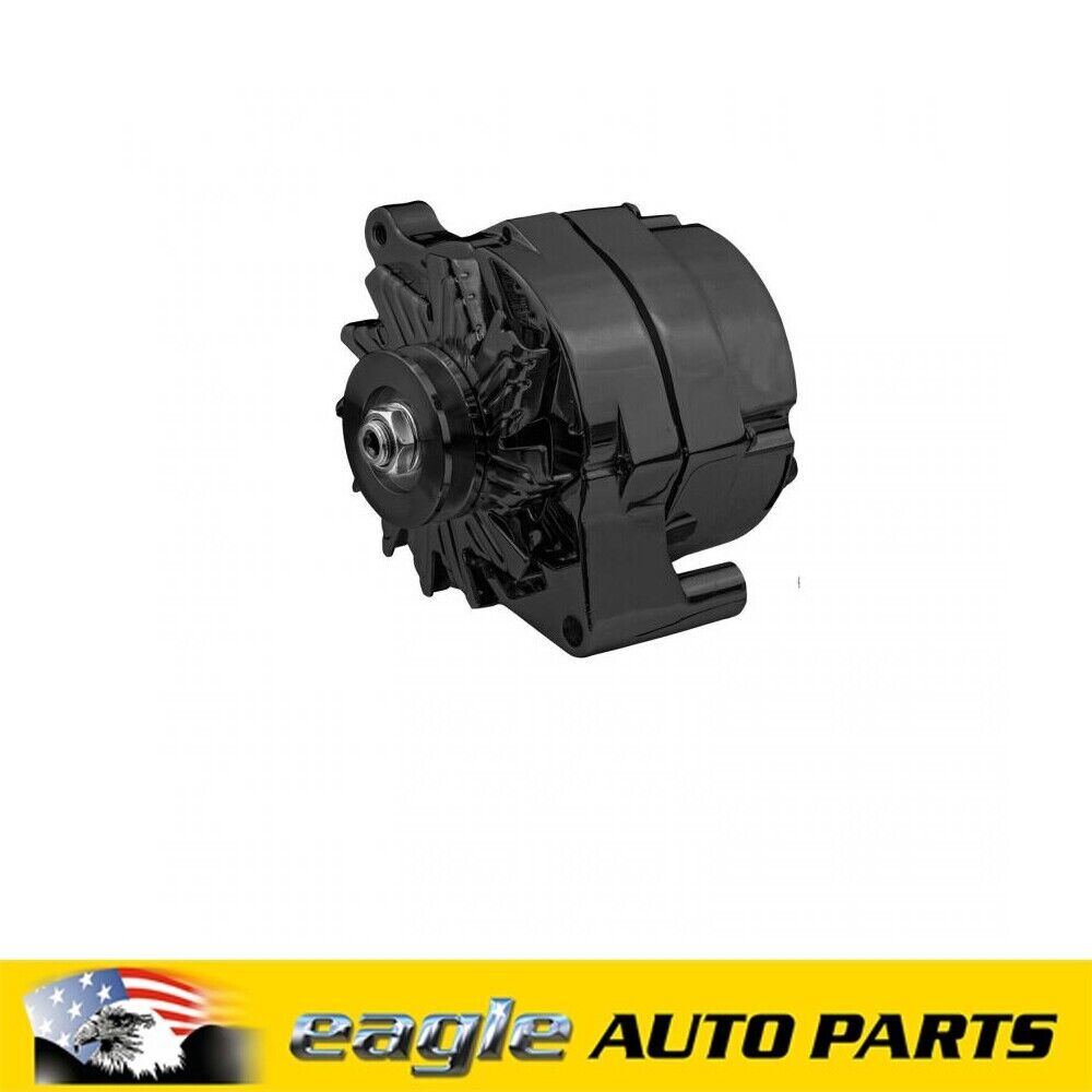 Alternator 105 Amp Ford 289,302,351 Falcon One Wire Black Int Reg # PFEPM37101BK