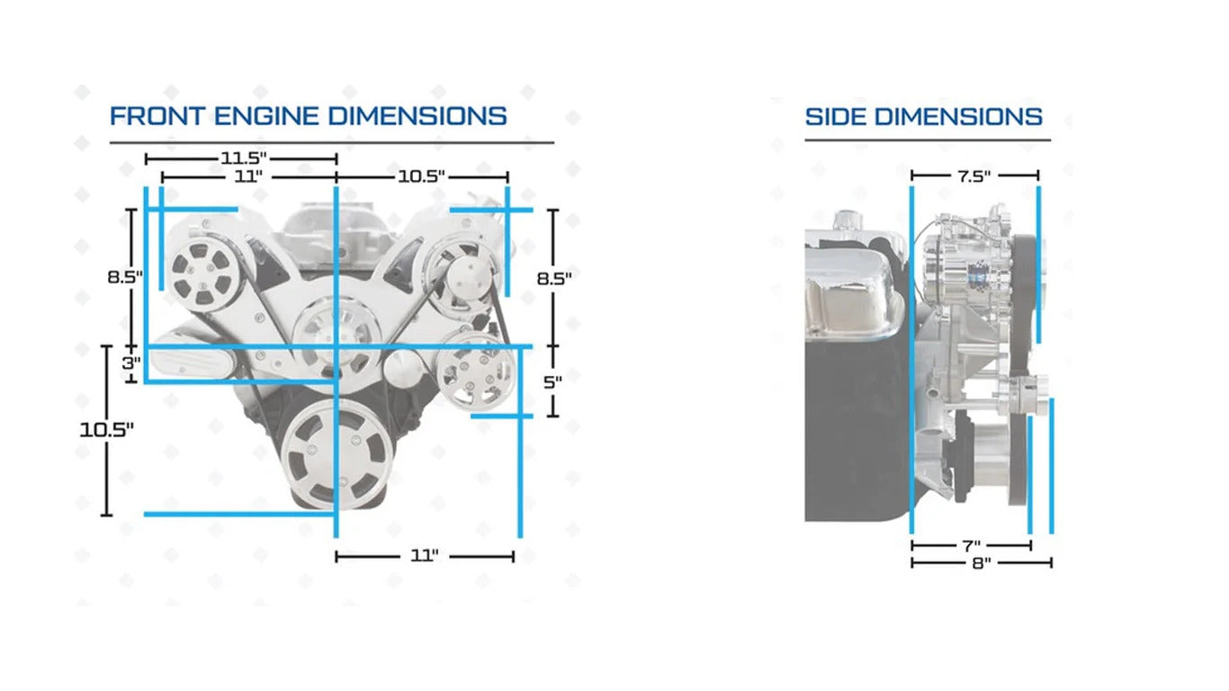 BluePrint Engines Chev 632 Pro Series Stroker Deluxe 815hp # PS6320CTCKB