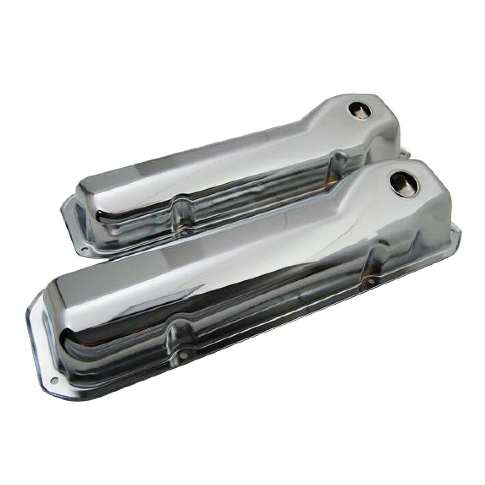 RPC FORD 302 351 400 CLEVELAND CHROME ROCKER COVERS # R9295