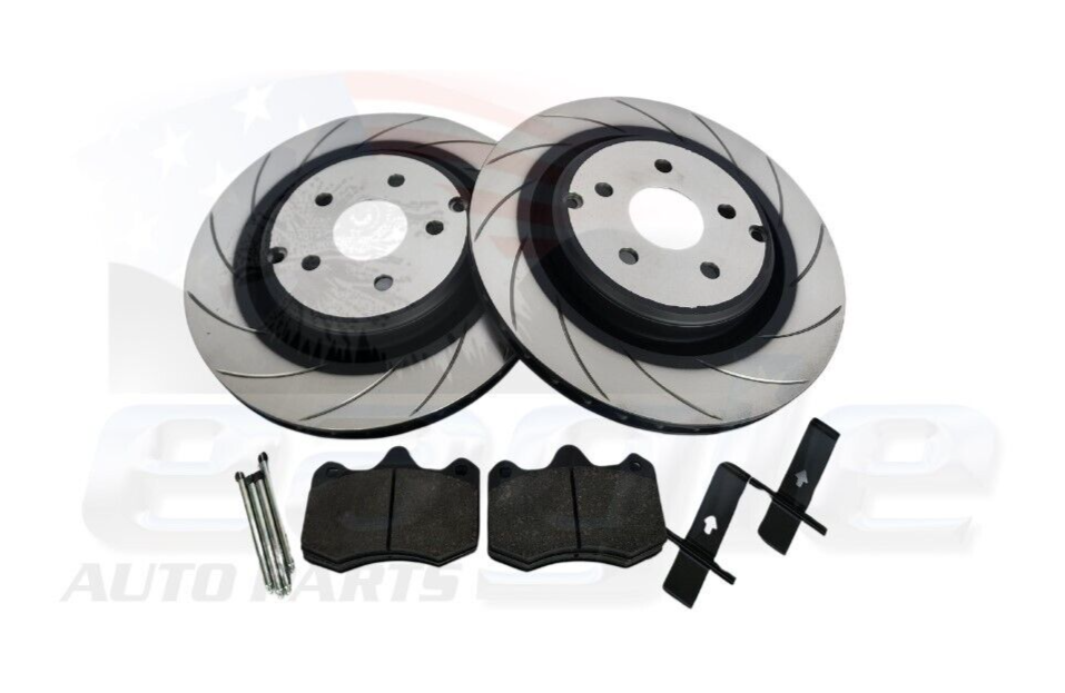 HSV VE AP 4-Pot Rear Disc Brake Rotors & Brake Pad Kit Genuine # SPZ-300293