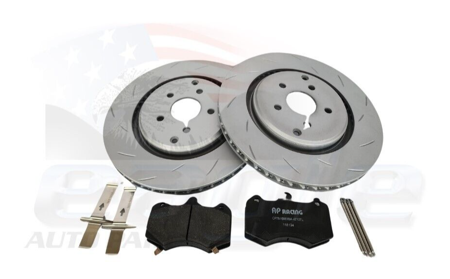 HSV VF LSA 4-Pot Rear Disc Brake Rotors & Brake Pad Kit Genuine # SPZ-300318