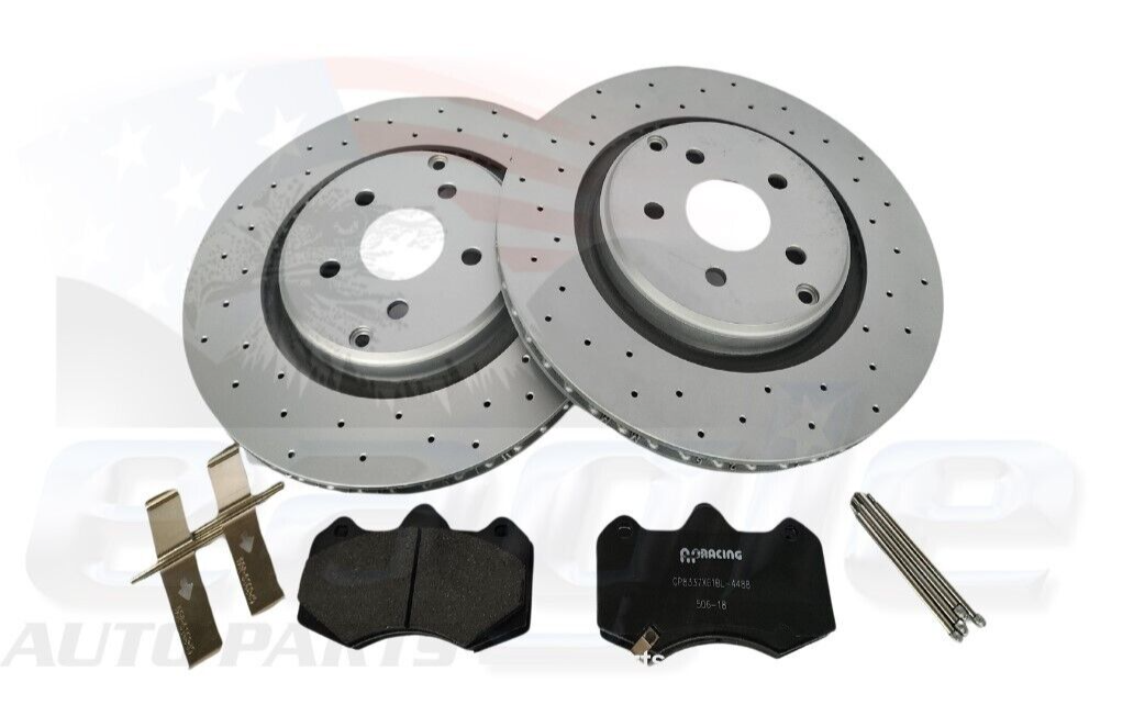 HSV VF Maloo 6-Pot Rear Disc Brake Rotors & Brake Pads Suits Track Edition # SPZ-30319*