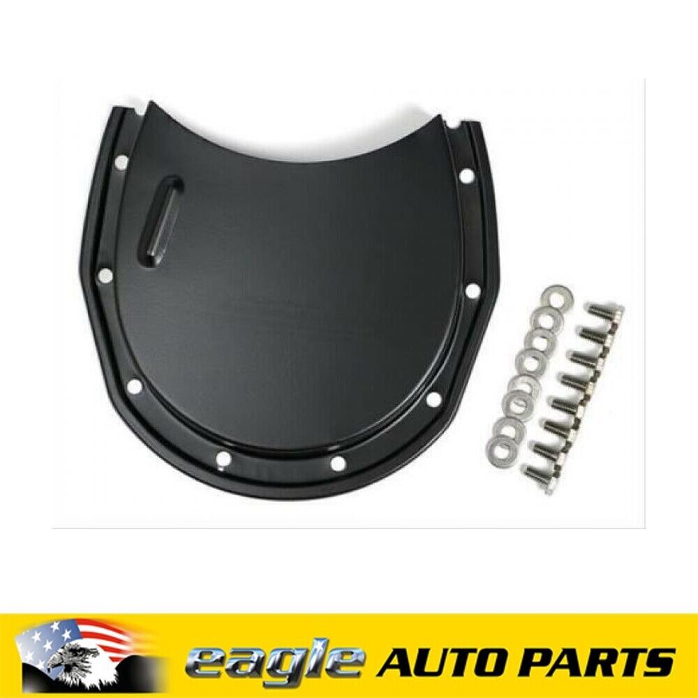 TRANS-DAPT S/B CHEV Powder Coated 2 Piece Steel Timing Cover Cap Only # TD8639