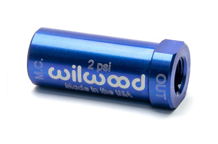 WILWOOD BLUE 2PSI RESIDUAL PRESSURE VALVE  # WIL260-13706