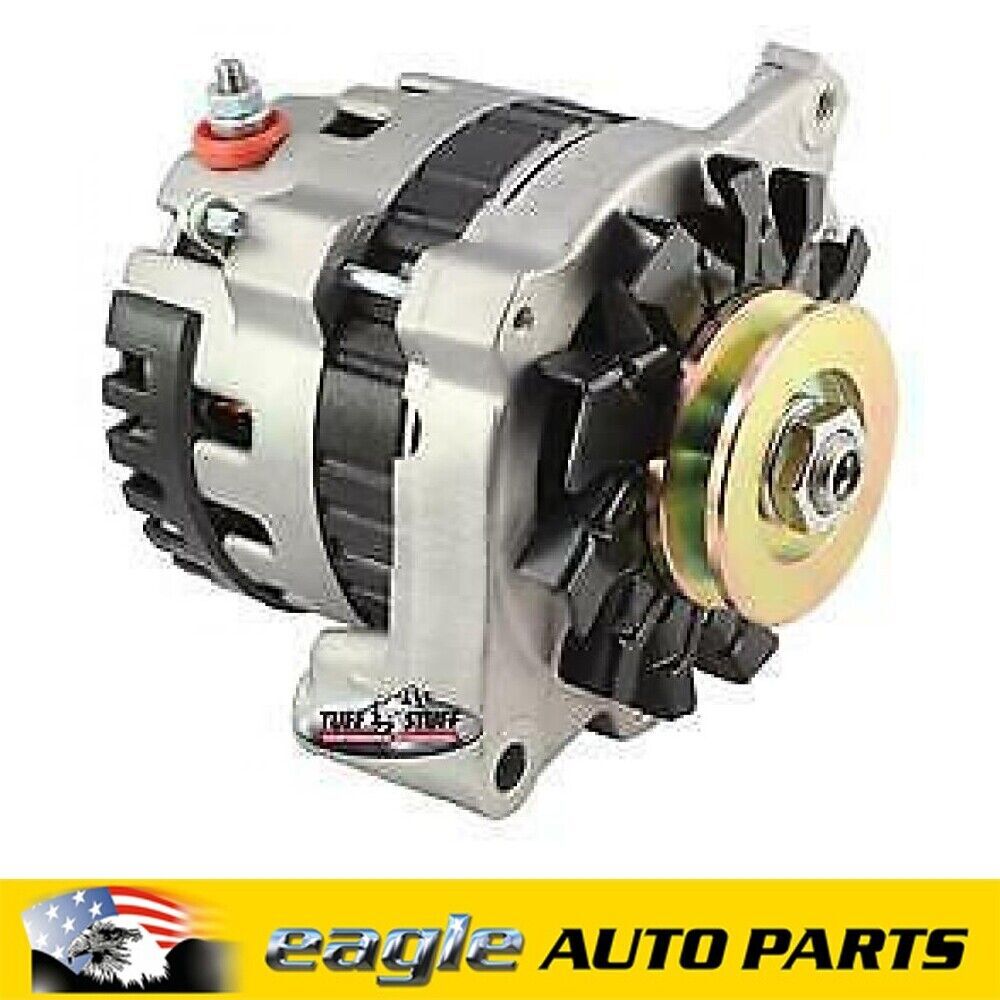 Tuff Stuff Mini Factory Cast Plus Alternator GM Chev 80amp # TUFF-7937ST